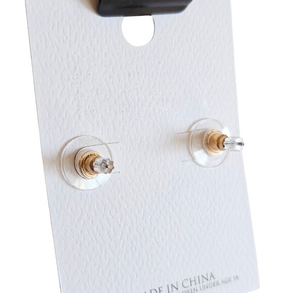 Leopard Print Drop Earrings Gold Tone Acrylic 1.39” Core New York w/ Gift Bag - Picture 9 of 10